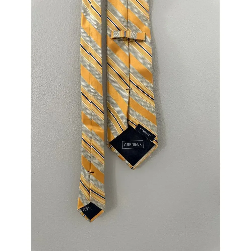 Handmade Cremieux Silk Tie